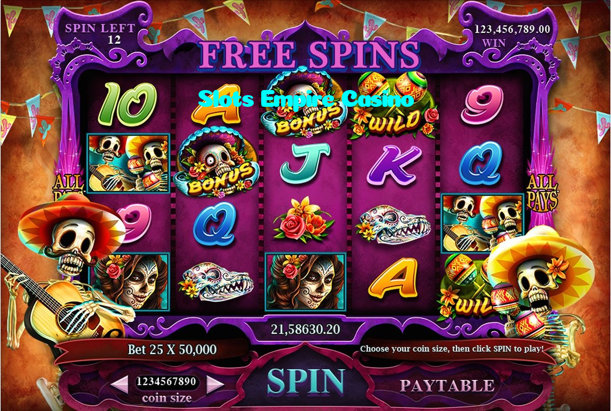 Slots Empire Casino casino presented on mobile device in Pakistan with slots and live games